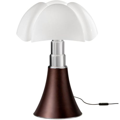 Pipistrello Originale Martinelli Luce - LED Tischleuchte E14 - Design Gae Aulenti - H 66–86 cm, ⌀ 55 cm, 2700K