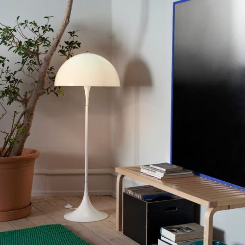 Panthella Louis Poulsen - Floor Lamp - E27 Light Source - Verner Panton - H 129 cm, ⌀ 50 cm 2
