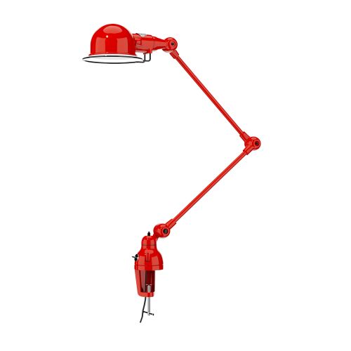 Jieldé Signal SI332 - Klemmlampe - 2 Gelenkarme (30 cm) - Schwenkbarer Reflektor Ø10 cm