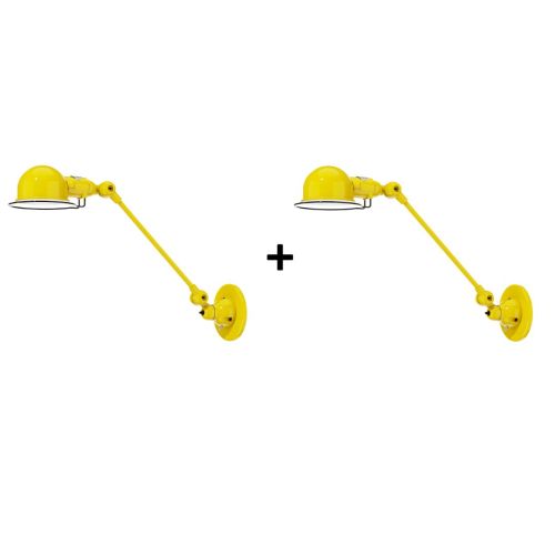 PACK DUO Jieldé Signal SI301 – Applique Murale, 1 Bras Articulé de 30 cm, Réflecteur Ø10 cm