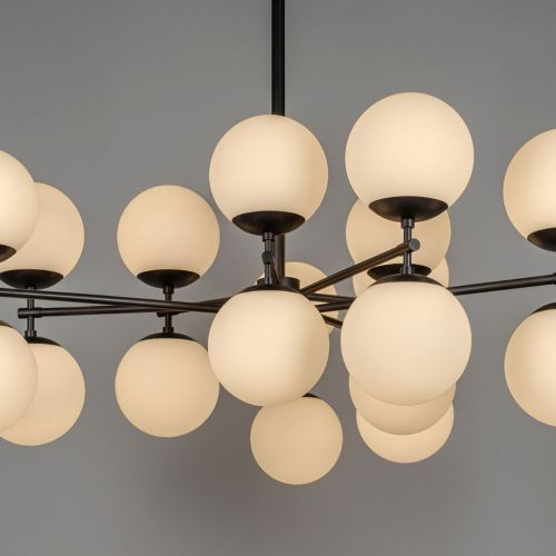 Zodiac – Lustre suspension – Schwung – 18 lumières E14 – L 131 cm