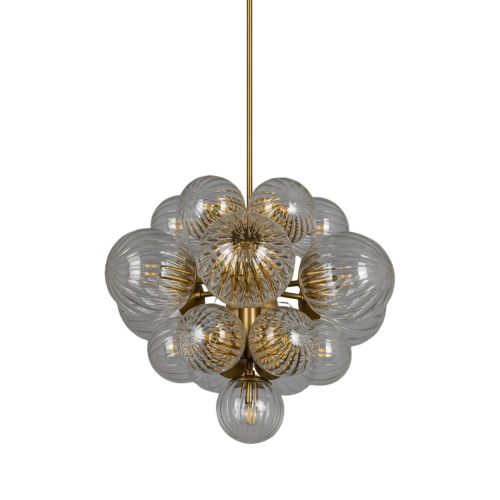 Nova – Chandelier / Pendant Light – Schwung – 19 E14 Lights – L 69 cm