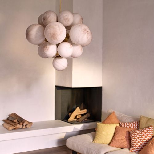Nova – Chandelier / Pendant Light – Schwung – 19 E14 Lights – L 69 cm 2