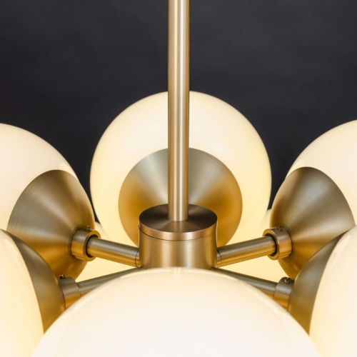 Nova – Lustre suspension – Schwung – 19 lumières E14 – L 69 cm