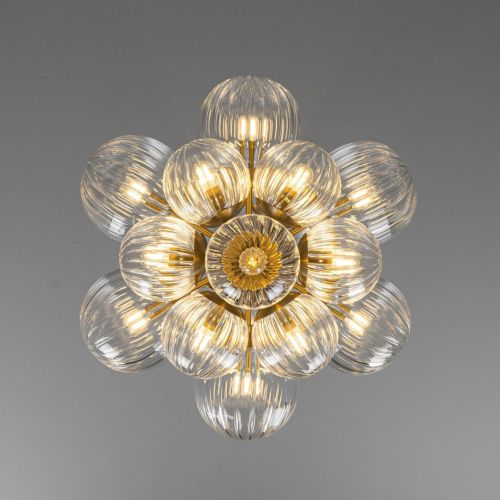 Nova – Chandelier / Pendant Light – Schwung – 19 E14 Lights – L 69 cm
