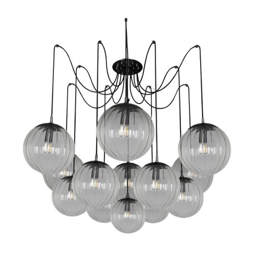 Spider – Chandelier / Pendant Light – Schwung – 13 E14 Lights – L 159 cm