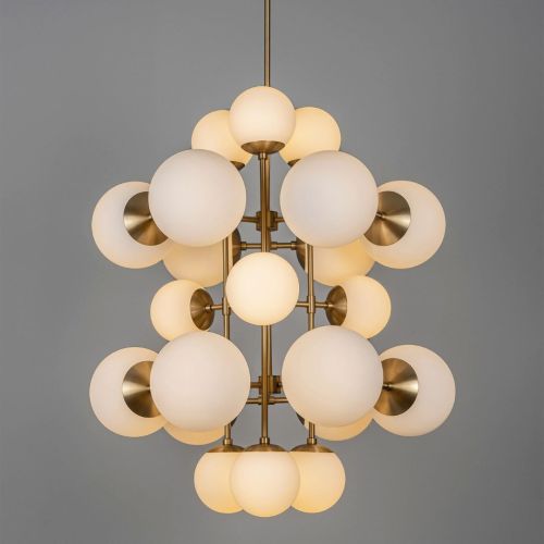 Glow – Chandelier / Pendant Light – Schwung – 21 E14 Lights – L 81 cm