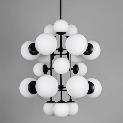 Glow – Chandelier / Pendant Light – Schwung – 21 E14 Lights – L 81 cm