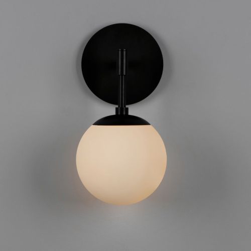 Sunset – Applique murale – Schwung – Globe en verre – LED E14 – H 31 cm