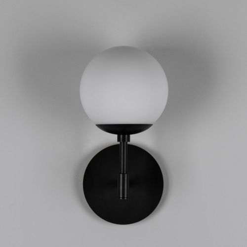 Sunset – Applique murale – Schwung – Globe en verre – LED E14 – H 31 cm
