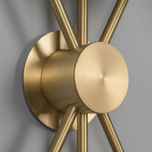 Orion 6 – Wand- / Deckenleuchte – Schwung – 6-flammig E14 – H 85 cm