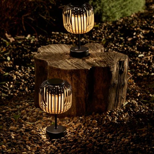 Bamboo Mini – Kabellose tragbare Tischleuchte – Forestier – Arik Levy – LED 3W IP65 – H 28 cm