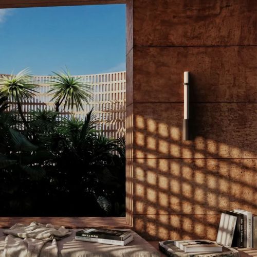 IN FINE WALL 650 - DCW Éditions Paris - Applique LED IP65 H65 cm 2