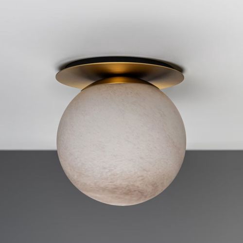 Pulsar 150 – Wand- / Deckenleuchte – Schwung – Glaskugel – E14 LED – Ø 15 cm