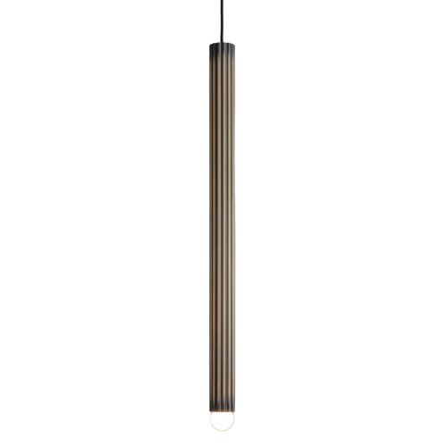 Vesta Single XLG – Suspension – Schwung – Laiton massif – LED E14 – H 431 cm