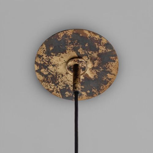 Vesta Single SM – Pendant Light – Schwung – Solid Brass – E14 LED – H 377 cm