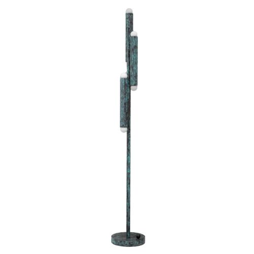 Vesta Floor – Floor Lamp – Schwung – Solid Brass – 6 E14 LEDs – H 153 cm