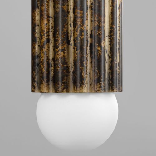Vesta Cluster 32 – Kronleuchter / Pendelleuchte – Schwung – Massives Messing – E14 LED – Ø 90 cm