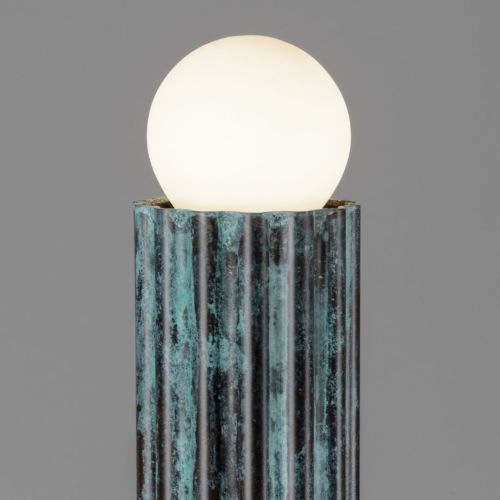 Vesta Round 24 – Lustre suspension – Schwung – Laiton massif – 24 LED E14 – Ø 80 cm