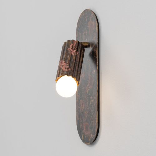 Vesta Flex – Adjustable Wall Light – Schwung – Solid Brass – E14 LED – H 31 cm