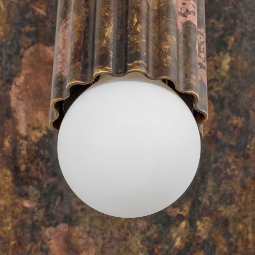 Vesta Flex – Applique murale orientable – Schwung – Laiton massif – LED E14 – H 31 cm