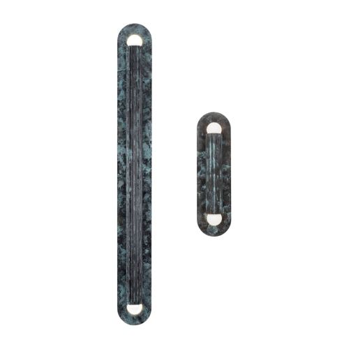 Vesta XLG – Wand- / Deckenleuchte – Schwung – Massives Messing – 2 E14 LEDs – H 92 cm