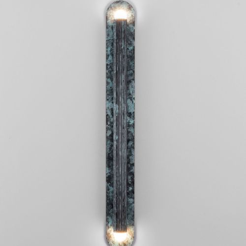 Vesta XLG – Wall / Ceiling Light – Schwung – Solid Brass – 2 E14 LEDs – H 92 cm